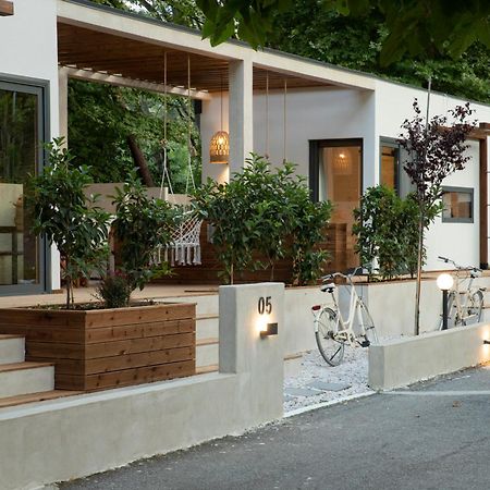 Gkaras Campsite & Apartments Leptokarya  Bagian luar foto
