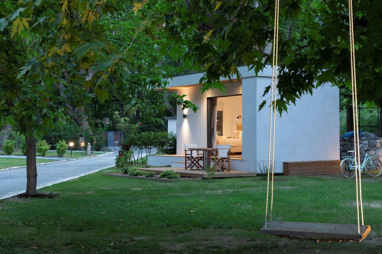 Gkaras Campsite & Apartments Leptokarya  Bagian luar foto