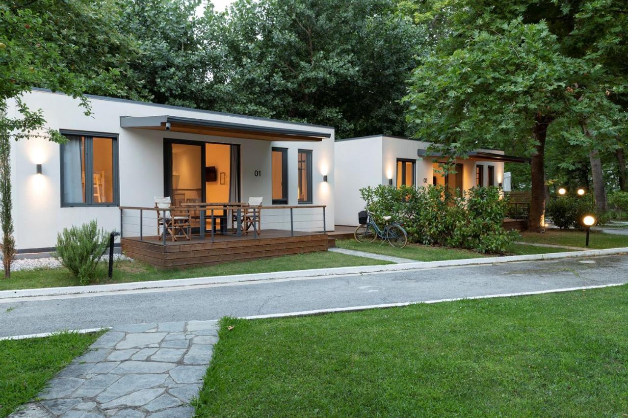 Gkaras Campsite & Apartments Leptokarya  Bagian luar foto