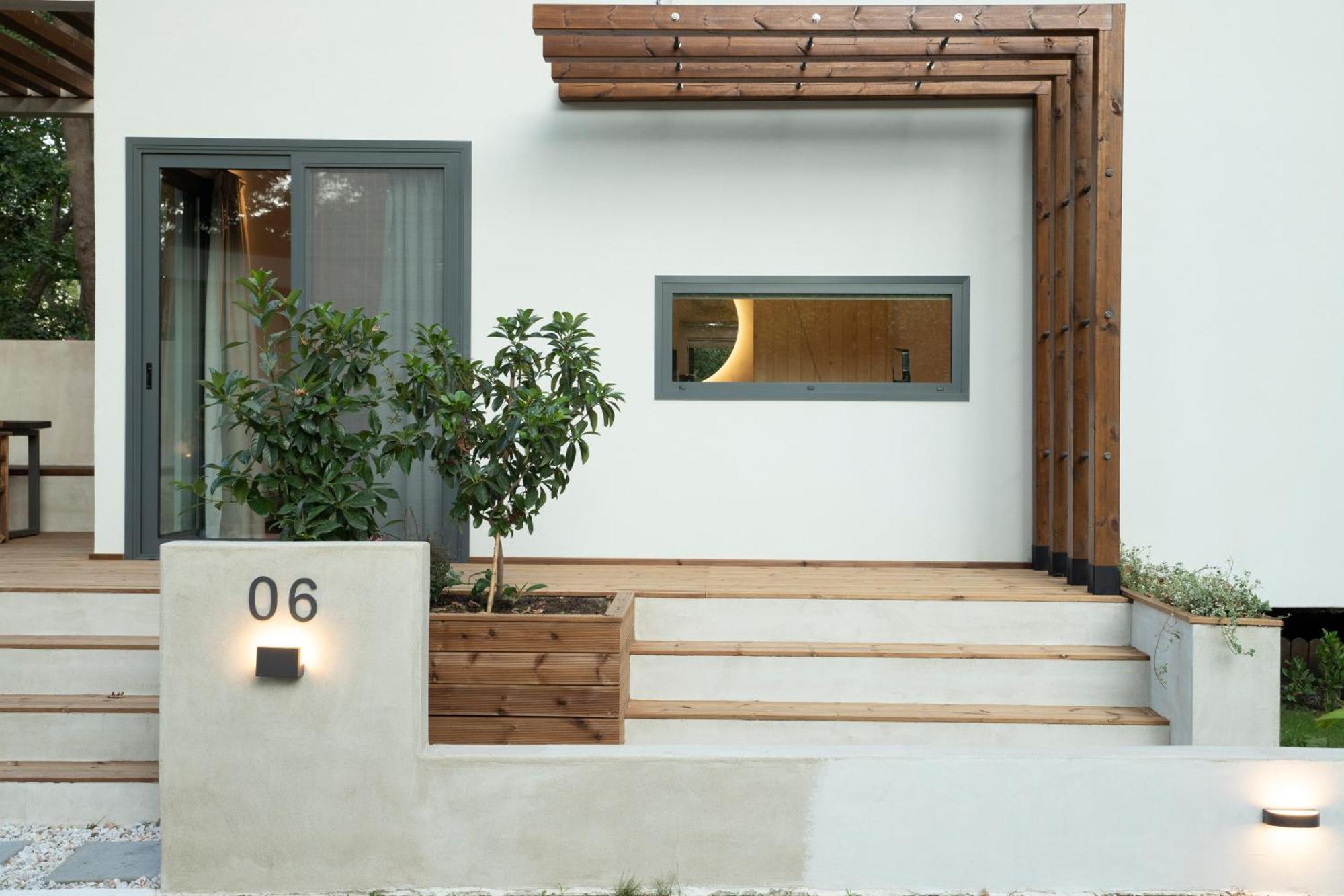 Gkaras Campsite & Apartments Leptokarya  Bagian luar foto