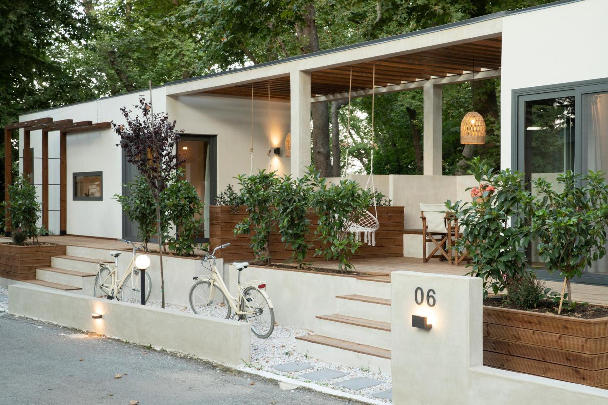 Gkaras Campsite & Apartments Leptokarya  Bagian luar foto
