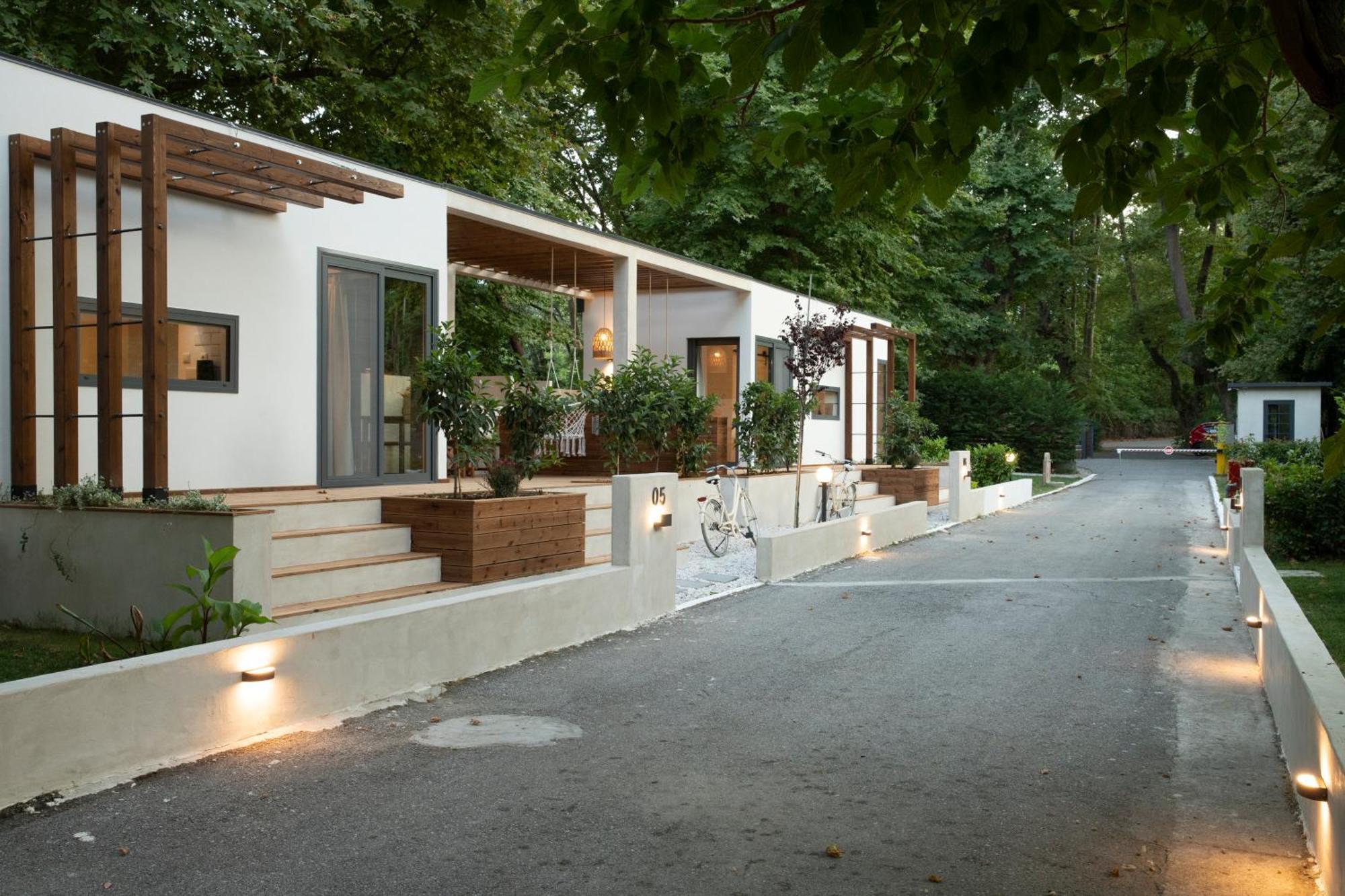 Gkaras Campsite & Apartments Leptokarya  Bagian luar foto